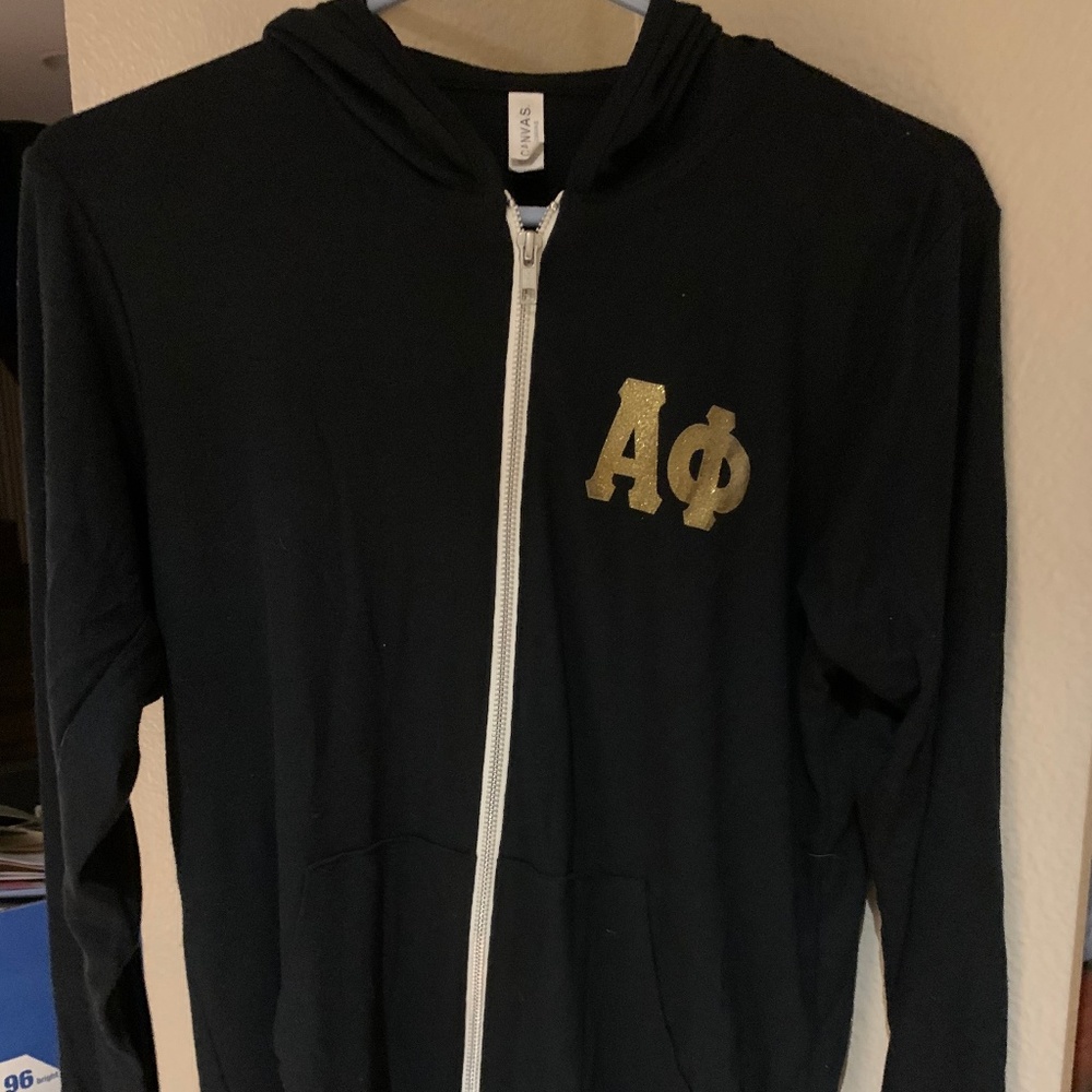 Alpha Phi Light Zip-Up Jacket